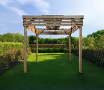 new garden pergola
