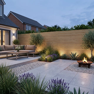 Premium Slatted Fence Panels for Modern Gardens