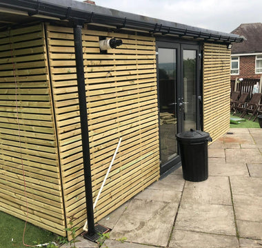 New Slatted Wall Panelling For Houses Or Garages