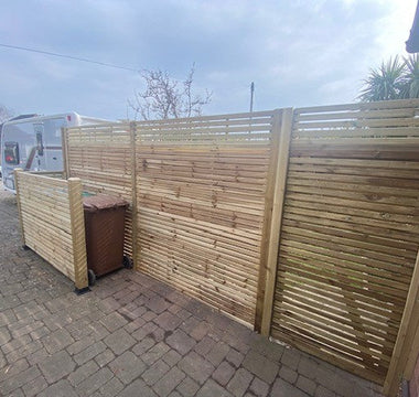 Stylish Slats for Fence Panels