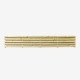300mm double sided slatted fence panel 