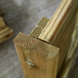 Concrete post conversion kit by Slatted