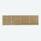 Double Slatted Fence Panel 1800mm x 600mm