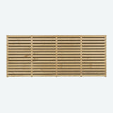 Double Slatted Fence Panel 1800mm x 900mm