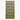Double sided slatted timber garden gate front view