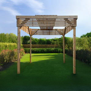 Pergola Outside Garden