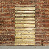 Garden wall trellis ready for delivery.