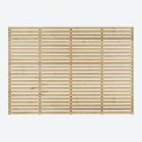 Single Slatted Fence Panel 1800mm x 1500mm