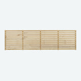 Single Slatted Fence Panel 1800mm x 600mm
