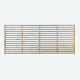 Single Slatted Fence Panel 1800mm x 900mm