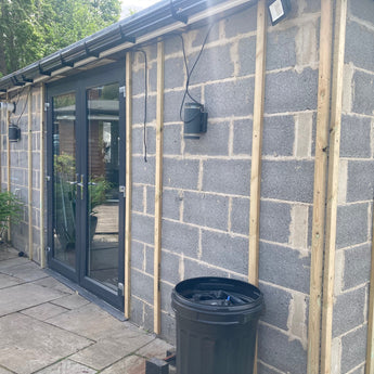 Slatted Wall Panelling Install