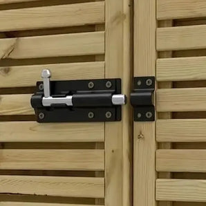 Sterling Tower Bolt | Black 100mm