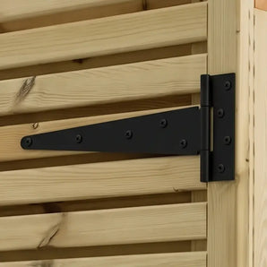 Sterling Tee Hinge | 450mm Black