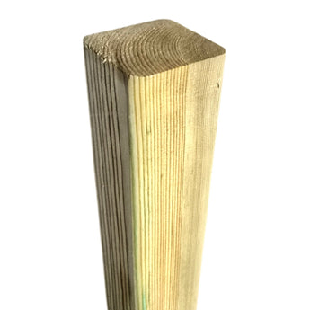 wooden garden post